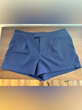 a new day Navy High-Waist Tailored Shorts